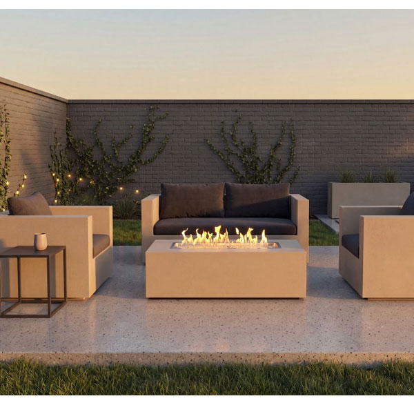 Vosera 60 x 27 Fire Table by Outdoor Great Room - Image 4